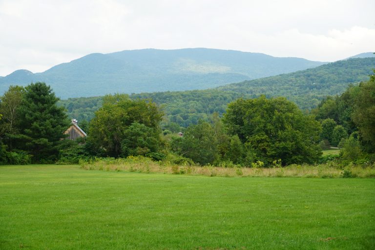 A green field offering opportunities for recreation. 